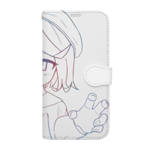 威嚇ちゃん Book-Style Smartphone Case