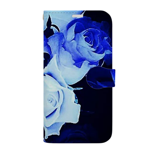 BLUE Rose Book-Style Smartphone Case