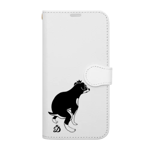 がんばる犬 Book-Style Smartphone Case