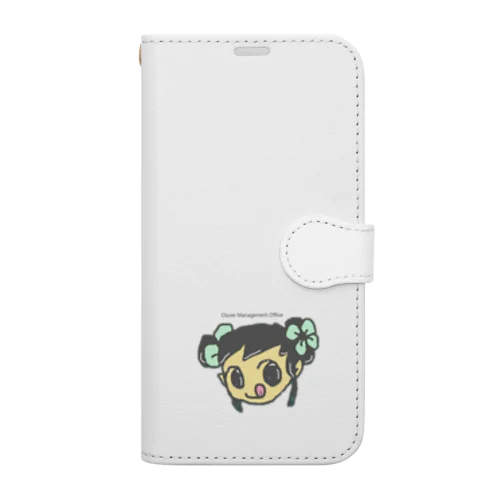 cloverちゃん 手帳型スマホケース