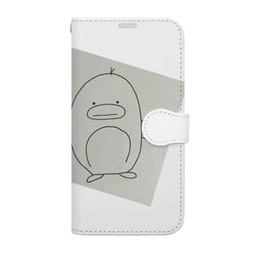 ペンギンくん Book-Style Smartphone Case