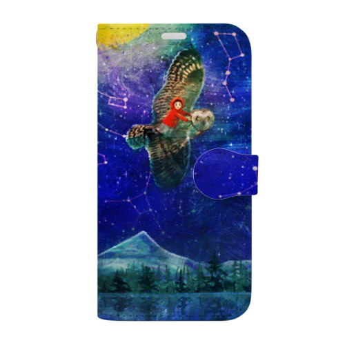 赤ずきんとフクロウ🦉 Book-Style Smartphone Case