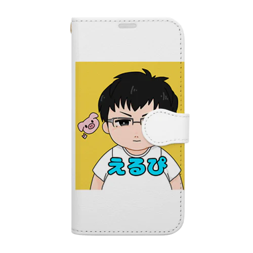 えるぴっぴ Book-Style Smartphone Case