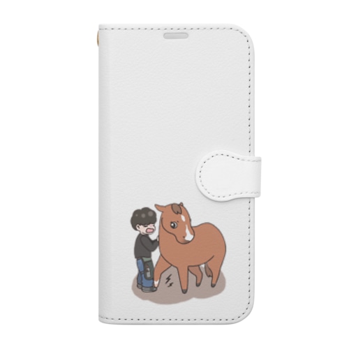踏みつけアルちゃん Book-Style Smartphone Case