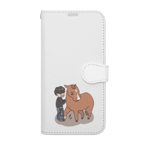 踏みつけアルちゃん Book-Style Smartphone Case