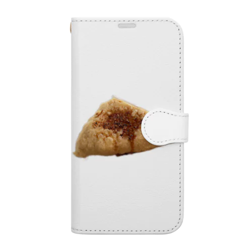 ふっくら三角油揚げ〜七味と醤油〜 Book-Style Smartphone Case