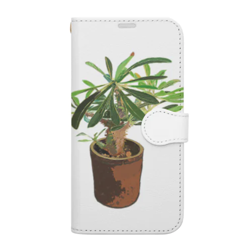 Pachypodium densiflorum Book-Style Smartphone Case