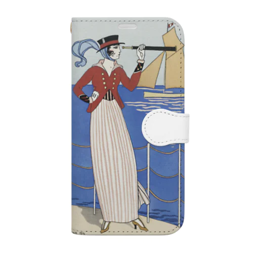 ジョルジュ・バルビエ “Costume de Yacht” Book-Style Smartphone Case