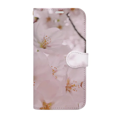 桜🌸 手帳型スマホケース