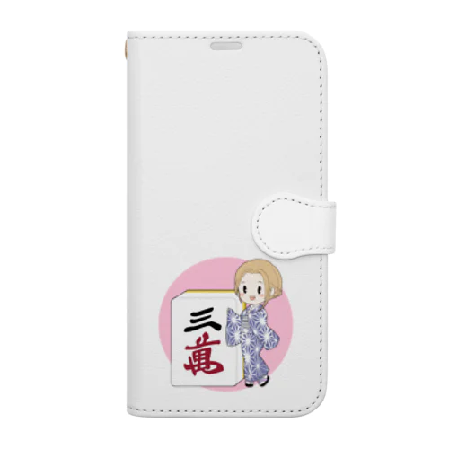 麻雀女子 Book-Style Smartphone Case