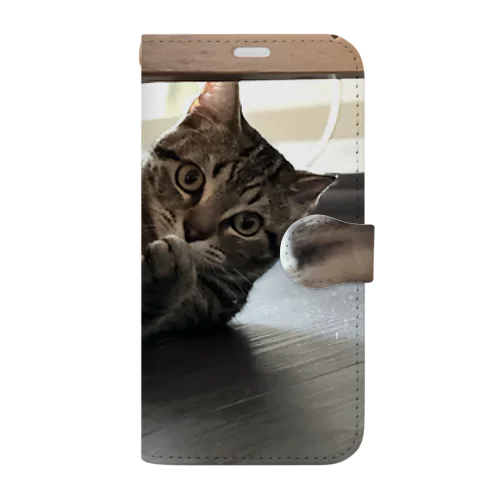 ねこのニコ　そのに 手帳型スマホケース