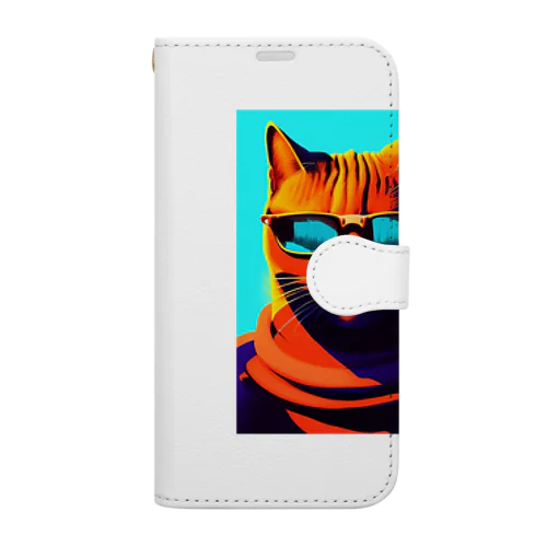 Cool Cat Book-Style Smartphone Case