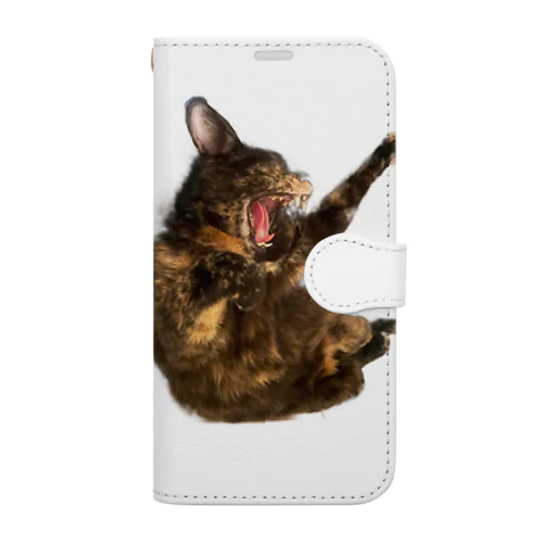 ワイルドくーちゃん🐱💕 Book-Style Smartphone Case