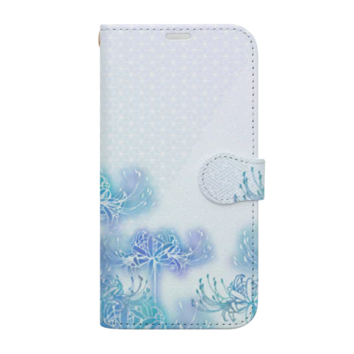 曼珠沙華 - 朧 【月光】群 Book-Style Smartphone Case