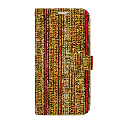 オリエンタルな模様2 Book-Style Smartphone Case