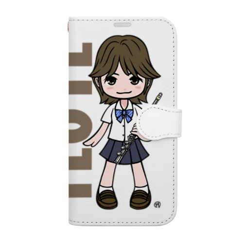 ブラスシリーズ#01　フルート Book-Style Smartphone Case