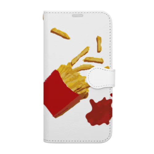 french fries Book-Style Smartphone Case