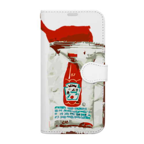 KETCHUP 手帳型スマホケース