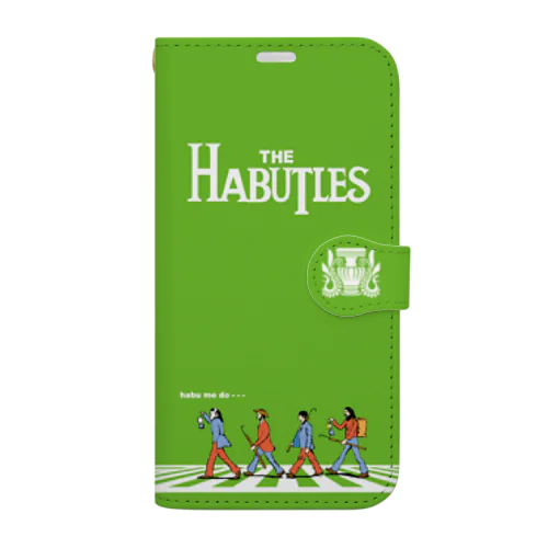 THE HABUTLES（G-SA） Book-Style Smartphone Case