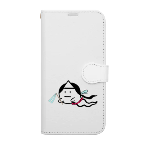 巫女うらりん Book-Style Smartphone Case