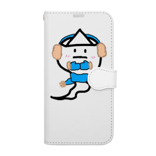 寒がりうらりん Book-Style Smartphone Case