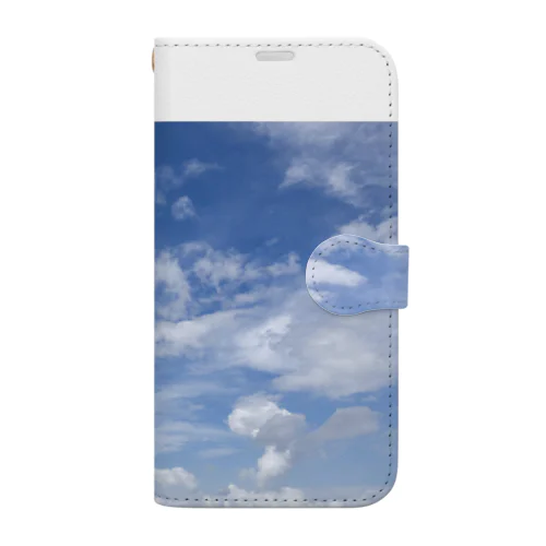 心地いい青空 Book-Style Smartphone Case