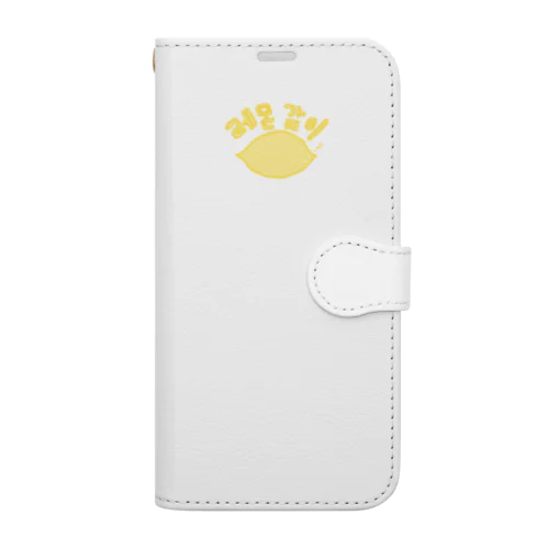 韓国レモンちゃん Book-Style Smartphone Case