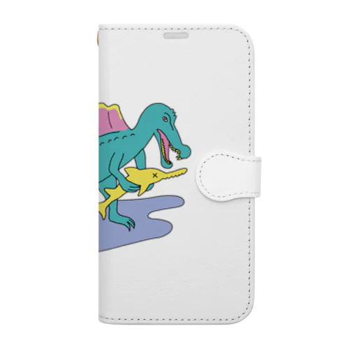 スピノサウルス［3］後期 Book-Style Smartphone Case