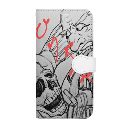 御立腹 Book-Style Smartphone Case