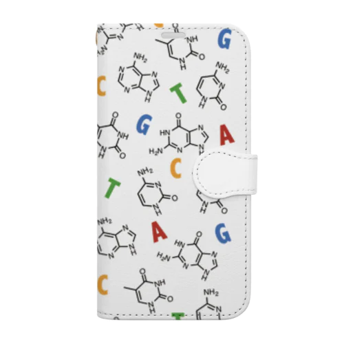 化学-DNA- Book-Style Smartphone Case