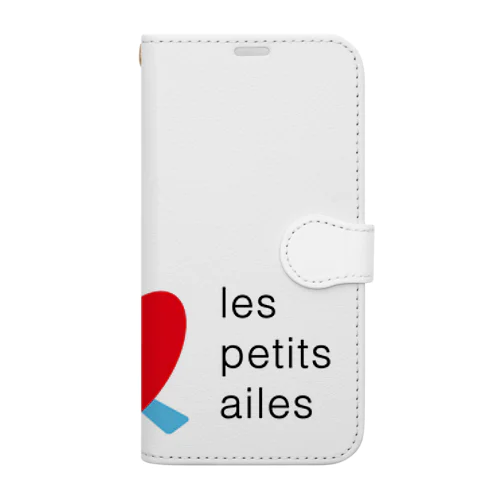 les petits ailes 手帳型スマホケース