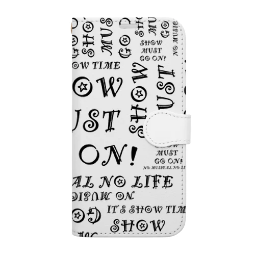 SHOW MUST GO ON！ Book-Style Smartphone Case