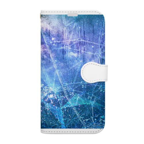 cosmic polaroid_001 Book-Style Smartphone Case