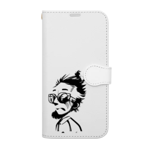 眼鏡ダンディーさん Book-Style Smartphone Case