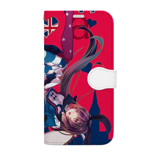 英国アリス Book-Style Smartphone Case