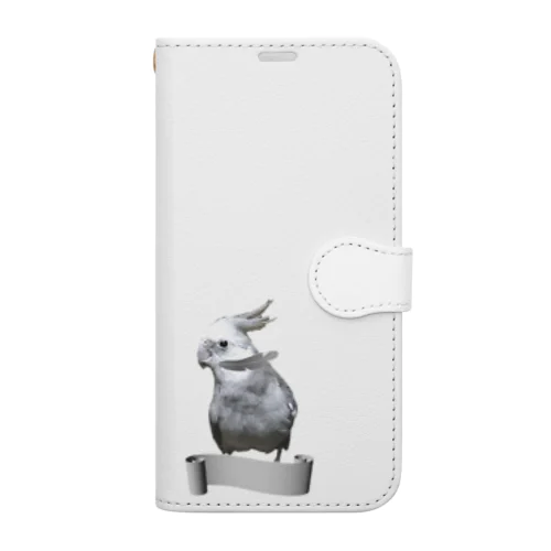 オカメインコのせっちゃん Book-Style Smartphone Case