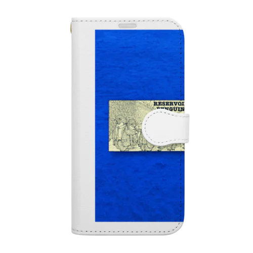 BLUE RESERVOIR PENGUINS  Book-Style Smartphone Case