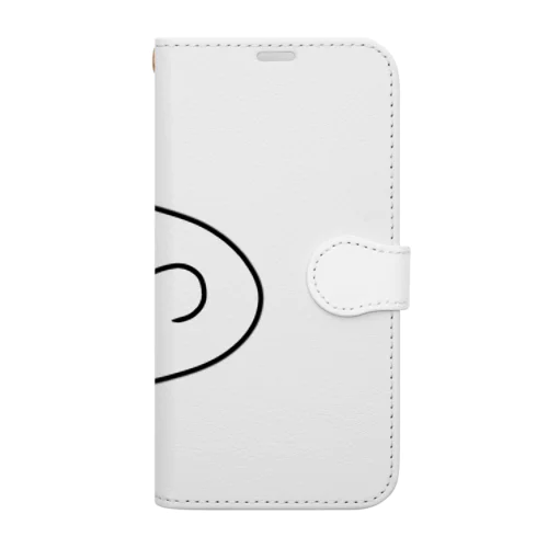 チシャねヒレグッズ Book-Style Smartphone Case