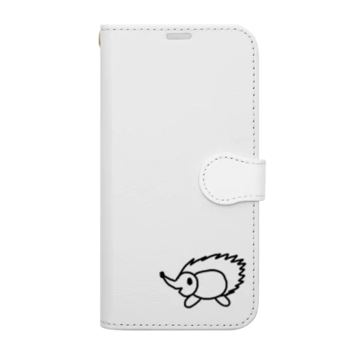 ハリネズミくん Book-Style Smartphone Case