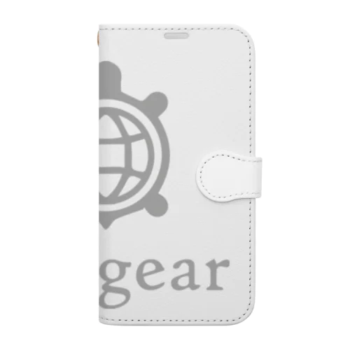 ongaer（ワンギア） 公式ロゴ Book-Style Smartphone Case