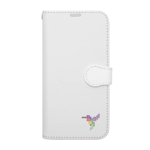 ハミングバード Cross-stitch Book-Style Smartphone Case