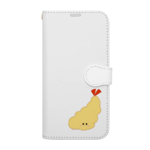 えび天ちゃん Book-Style Smartphone Case