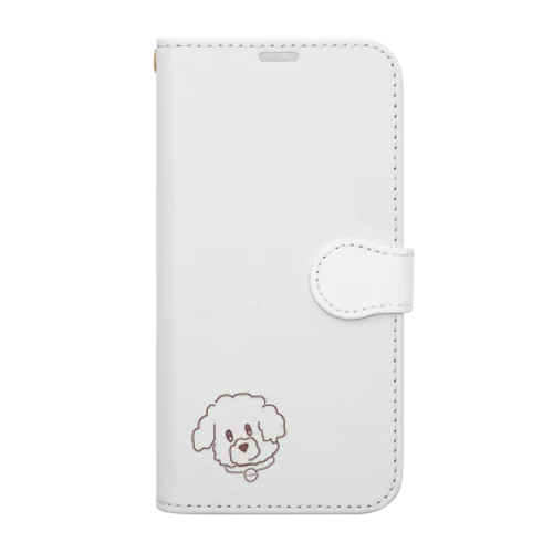 ぷーぶる シンプル Book-Style Smartphone Case