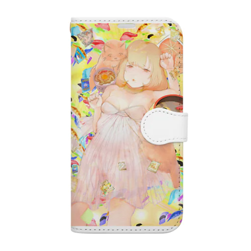 とりぷるおすしちゃん Book-Style Smartphone Case