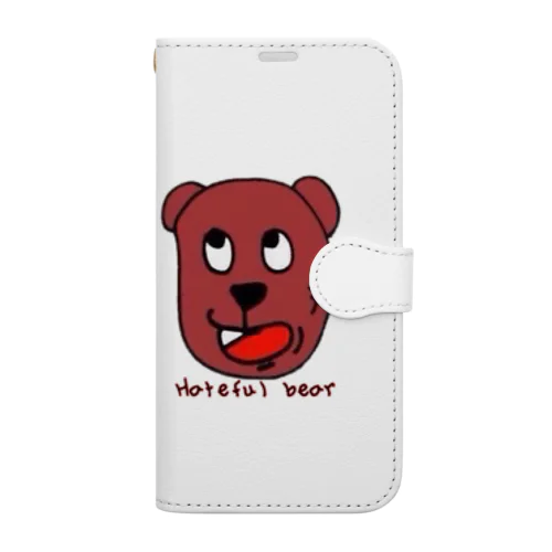 Hateful bear Book-Style Smartphone Case