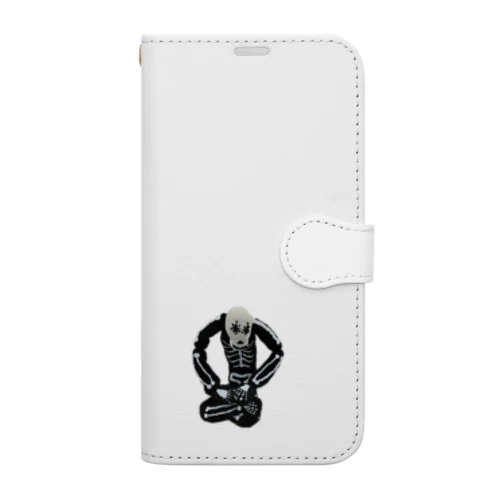 ホラ吹き万壽郎 Book-Style Smartphone Case