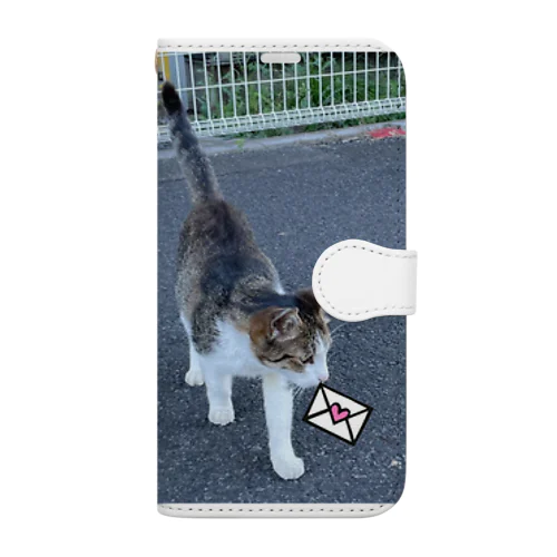 ながしっぽ　type.Ｊ Book-Style Smartphone Case