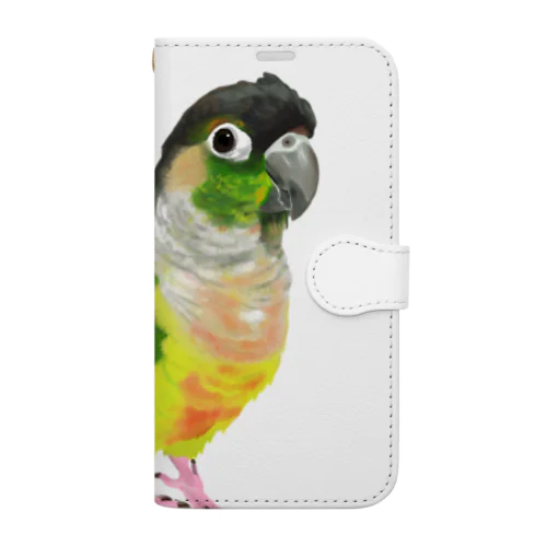 ウロコインコ Book-Style Smartphone Case