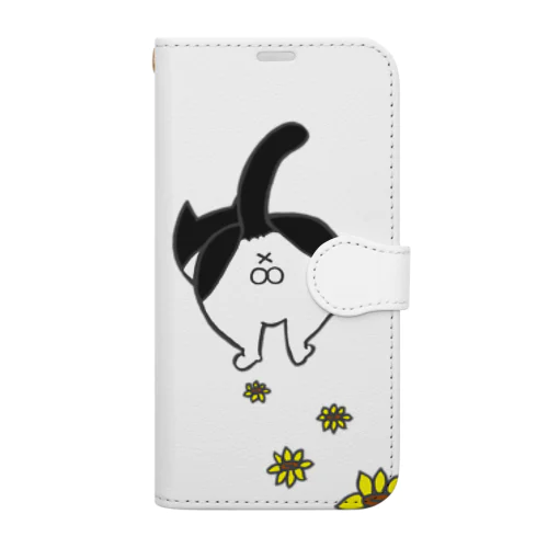 ウクライナ支援ハチワレプリケツくん Book-Style Smartphone Case