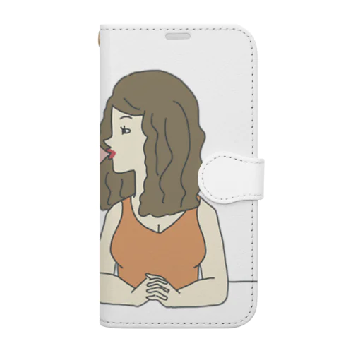 チョベリバがーるず Book-Style Smartphone Case